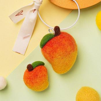 Kits Poke Lana Fruta Fieltro Artístico