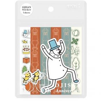 Midori Ojisan 30th Anniversary Commemorative Sticker B