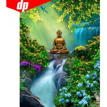 Décoration Bouddha Diamant 5D Strass