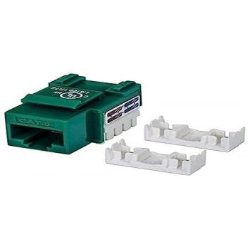 Bloc d’entrée RJ45 UTP Cat.6 Intellinet, Verre