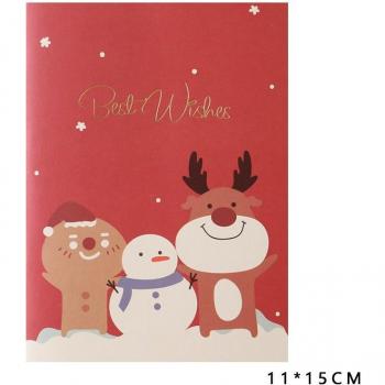 Joyful Yuletide Cartoon Fun Card