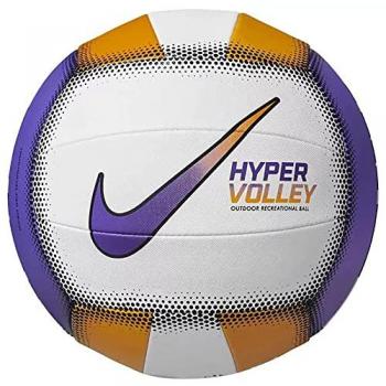Ballon de Volley Nike Hypervolley 18P Taille 5 Jaune/Violet Unisexe