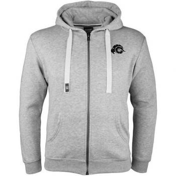 Wandel-Hoodie Lichtgrijs, Rits, voor Heren – H06