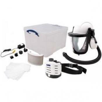 ConceptAir P3 Flip‑Up Visor Helmet Bundle – Black/White