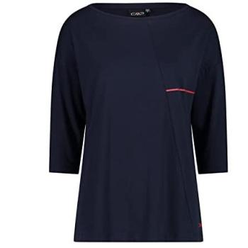 Black‑Blue 3/4 Sleeve Top for Women – CMP Model 33F7326