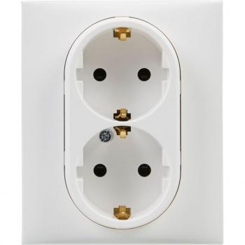 Niloé Step Enchufe Dual Legrand (Blanco)