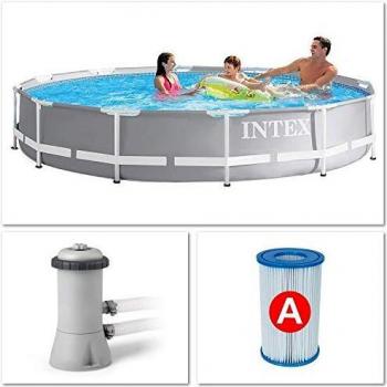 Intex Piscina Prism Frame Premium 366x76 cm