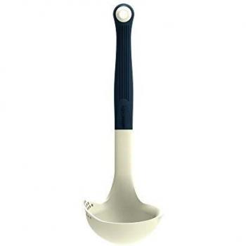 KitchenCraft Colourworks Soup Ladle / Strainer Spoon, 27 cm