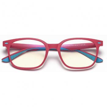 Elbru TR90 Children's Anti-blue Light Glasses for Boys and Girls 7-12