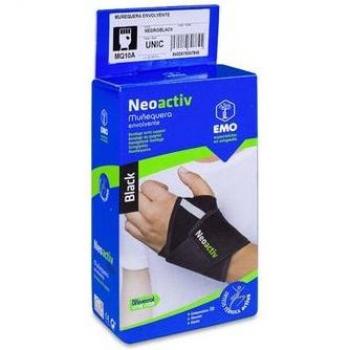 Muñequera Envolvente Negra Neoactiv