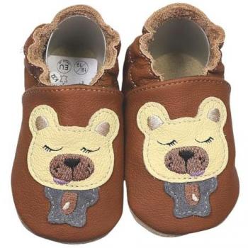 HOBEA-Germany Bär Krabbelschuhe für Babys 16/17