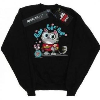 Bazinga Kitty Big Bang Theorie Sweatshirt für Mädchen 9-11, weiß