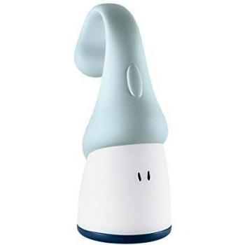BÉABA, Veilleuse pour Enfant/Bébé, Portative sans fil, Evolutive Bleu Perle