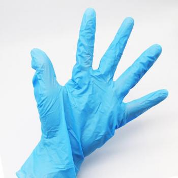 Intco Blue Disposable Nitrile and Vinyl Gloves