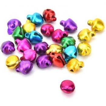 Holiday Iron Jingle Bells – 100 Piece Collection (6-12mm)