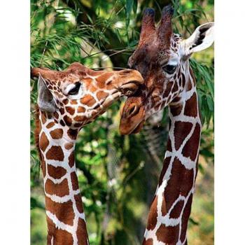 Giraffe im Diamantdesign, 5D-Kreuzstich, Wanddekoration, 20X30CM