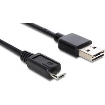 DeLOCK Cavo USB 2.0 A a Micro-B 3m Nero