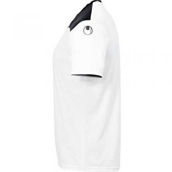 Uhlsport Offense 23 Short‑Sleeve Polyskin T‑shirt (White/Black/Anthracite) – S