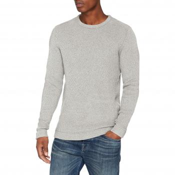 Selected Homme Herrenpullover SLHVictor Crew Neck W NOOS Anthrazit in Größe XL