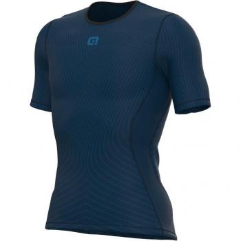 Maglietta Intima Tecnica Alé Scatto Maniche Corte Blu Petrolio XL-XXL