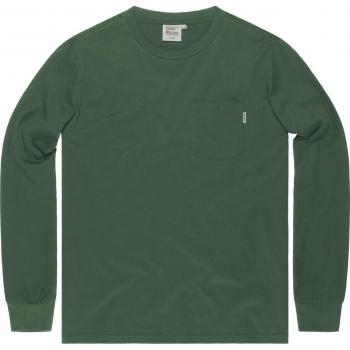 Grant Pocket Chemise longues vert – style vintage – L