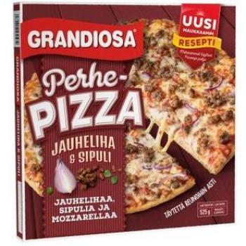 Grandiosa Extra Pepperoni, Chicken and Pineapple Kiviuunipizza