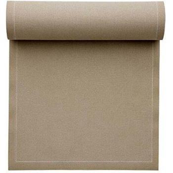 Rolle mit 12 Baumwoll-Servietten – 32 cm x 32 cm – Sandtönung