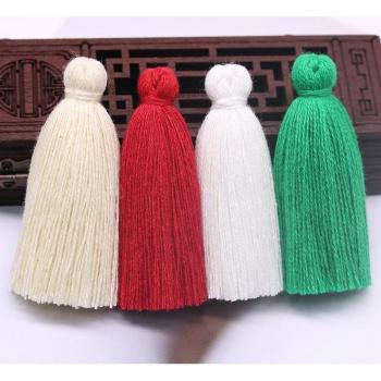 Conjunto de 20 mini borlas de algodón para manualidades