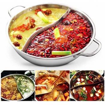 28cm Stainless Steel Broth Pot
