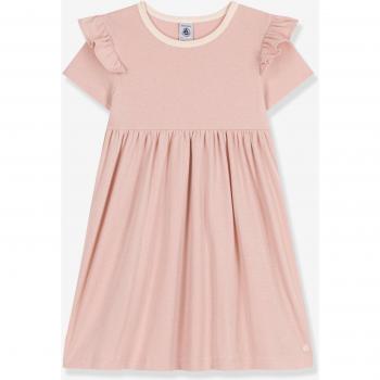 Robe en coton pour fille Petit Bateau Rose Saline
