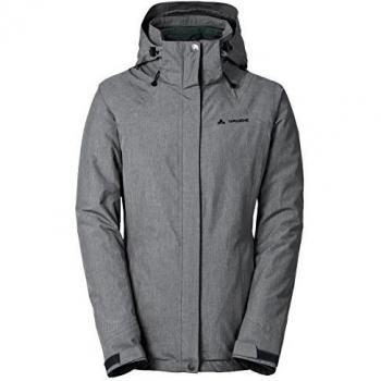 VAUDE Damen Caserina 3in1 Doppeljacke, Phantom Black, 44
