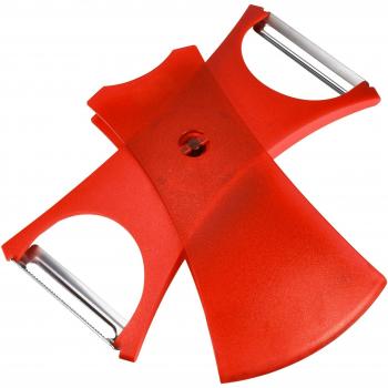 Pelador de acero inoxidable 2 en 1