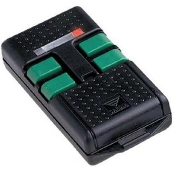 Radiocommande 4 touches, fréquence 433 MHz AM, avec interrupteurs DIP et code fixe pour système de porte de garage Cardin