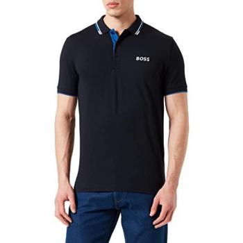 Polo Casual BOSS Paddy Pro Bleu Marine XXL – Manche Courte