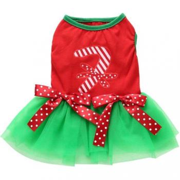 Santa’s Little Tail: Cute Doggie Xmas Skirt