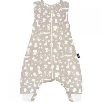 Alvi® Sleep Overall Tutina Nanna “Animali in Fuga” – Grigio/Beige