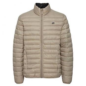 Parka doublée couleur sable pour hommes