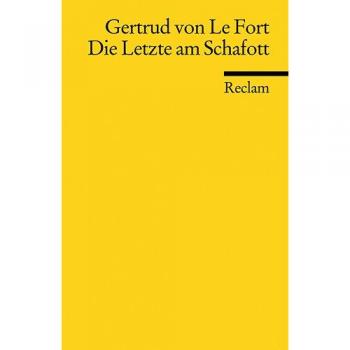 Die Letzte am Schafott