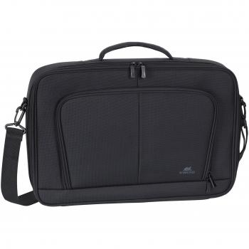 RIVACASE Klapp‑Case für 17,3‑Zoll‑Notebooks – Verstärkter Rahmen, Trolleybefestigung – Schwarz