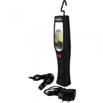 Bombilla Portátil 10W LED, 50 cm Alcance, Angulo Ajustable