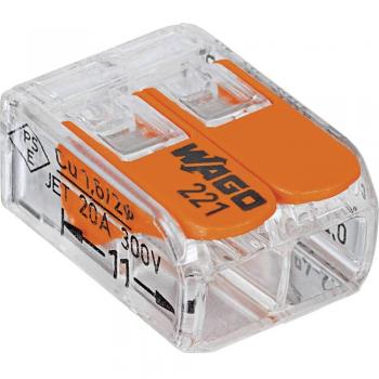 Morsetto WAGO 221-412-1 Sezione Cavi 0.14-4 mm²