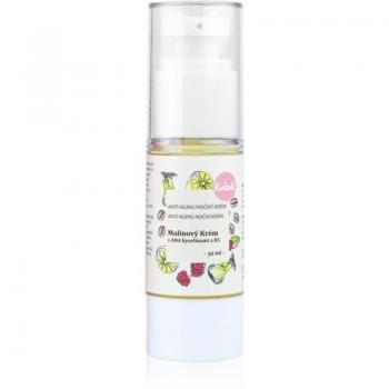 Kvitok crème de nuit pour peaux matures 40+ 30 ml à la framboise