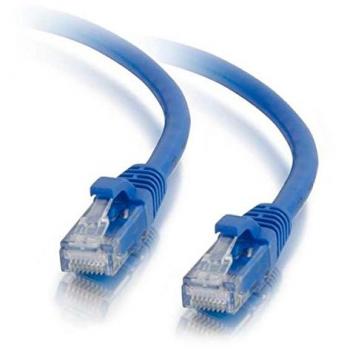 C2G 5M Cat5e LAN-Kabel, RJ45, Snagless, LSZH, Blau