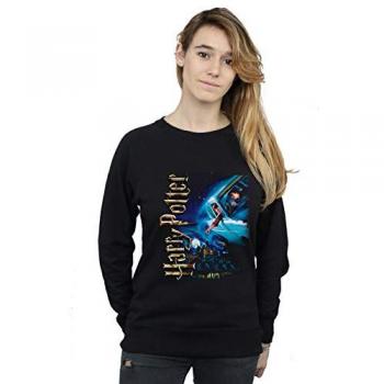 Sudadera Harry Potter para Mujer Sonrisas en Hogwarts Talla XXL