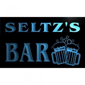 Seltzer‑Mug Neon‑Anzeige „Pub Light“