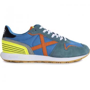 Zapatilla Deportiva Munich Massana 505 Hombre Azul Retro Running