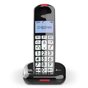 Téléphone sans fil pour personnes âgées GMSDECT100BLK