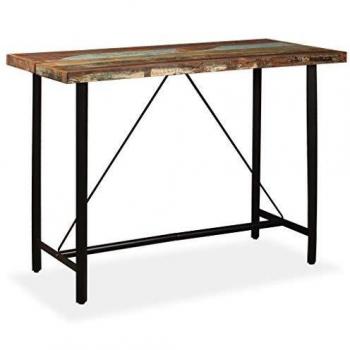 Table de Bar en Bois 150x70x107 cm