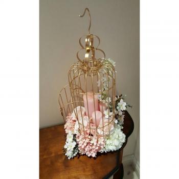 Cage à oiseaux décorative pour mariage