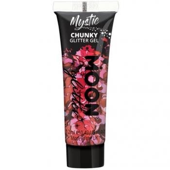 Mystisches Chunky Glitzer Gel für Körper, Haare und Gesicht